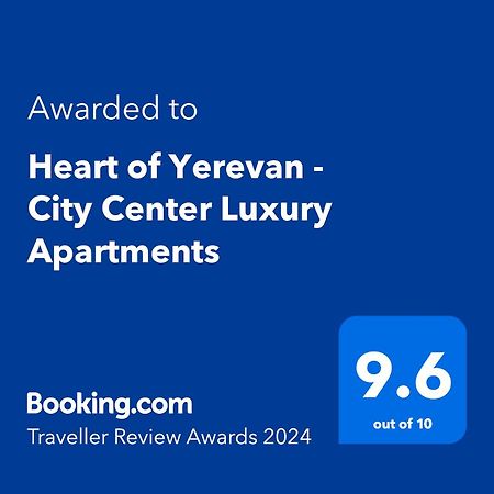 Heart Of Yerevan - City Center Luxury Apartments מראה חיצוני תמונה
